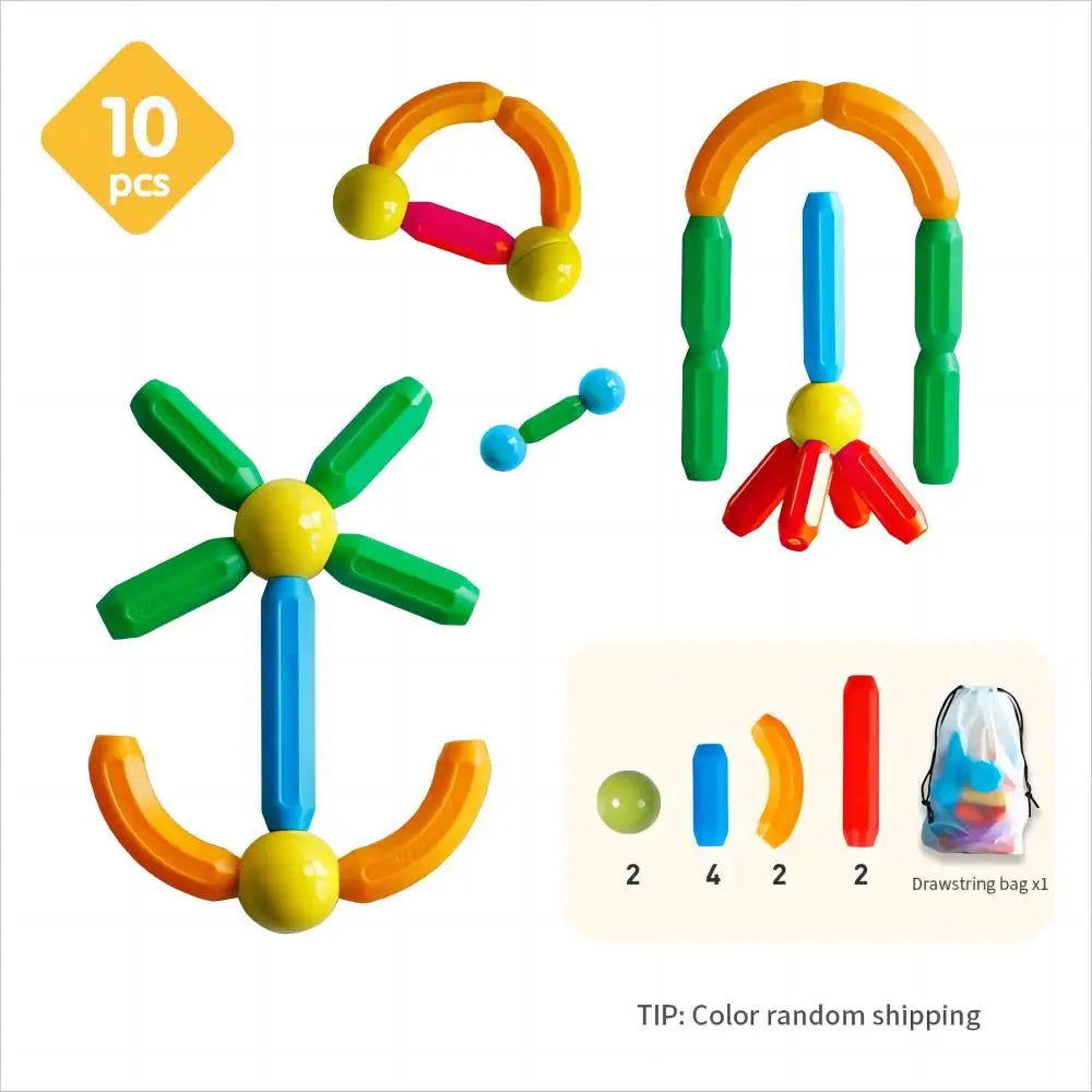 Romboss Magnetic DIY Construction Kit For Kids Montessori
