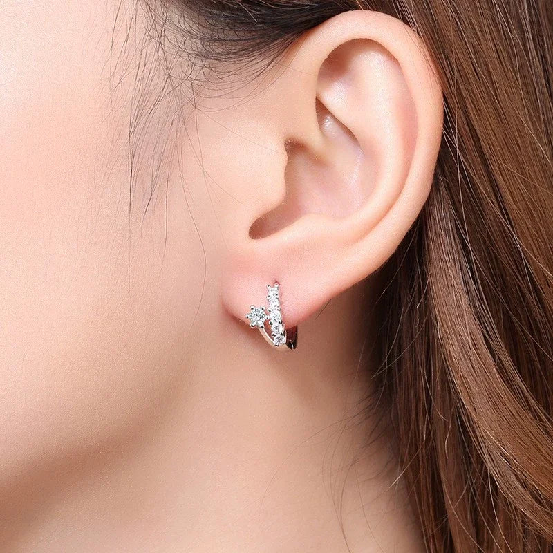 AUKYGGUSCN Women Simple Drop Earrings Metal Jewelry