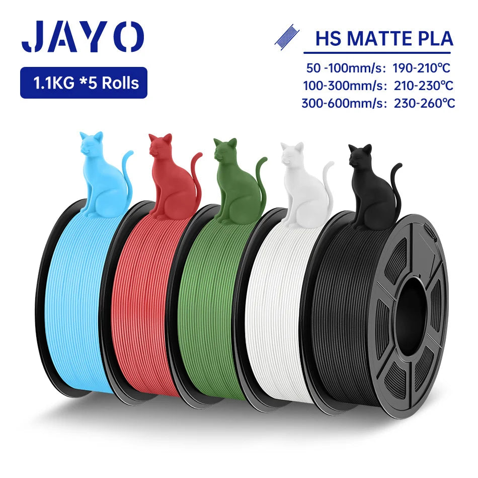 JAYO High Speed Matte PLA Filament For 3D Printing Pro