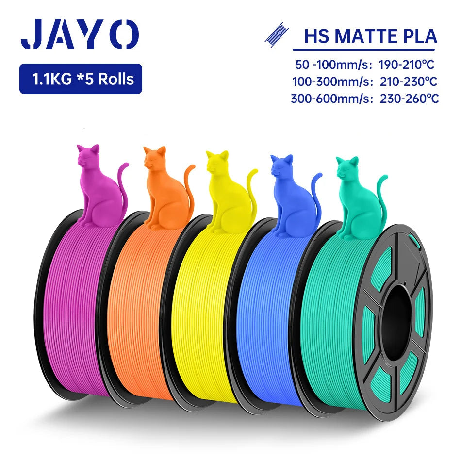 JAYO High Speed Matte PLA Filament For 3D Printing Pro