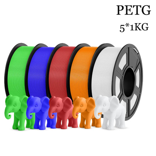TECBEARS PETG Filament Set for 3D Printer Projects