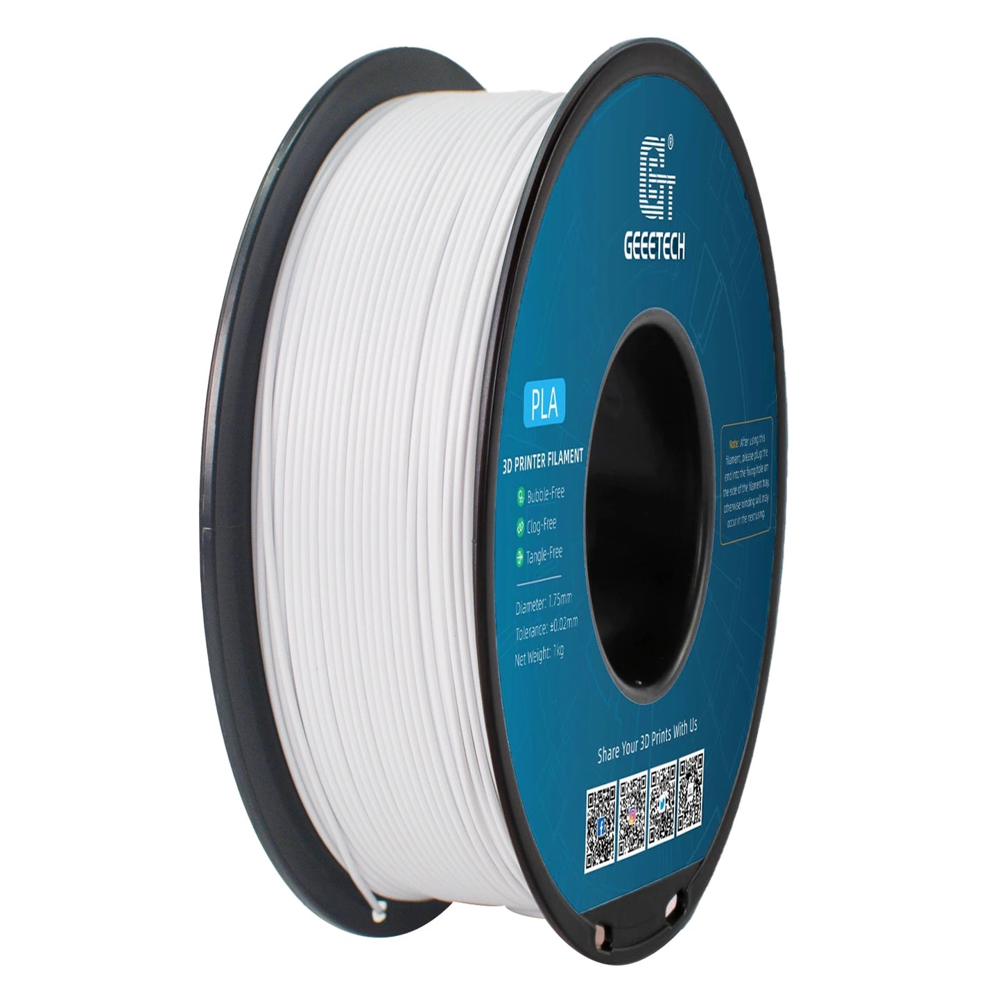 Geeetech Standard PLA Filament for 3D Printing Enthusiasts
