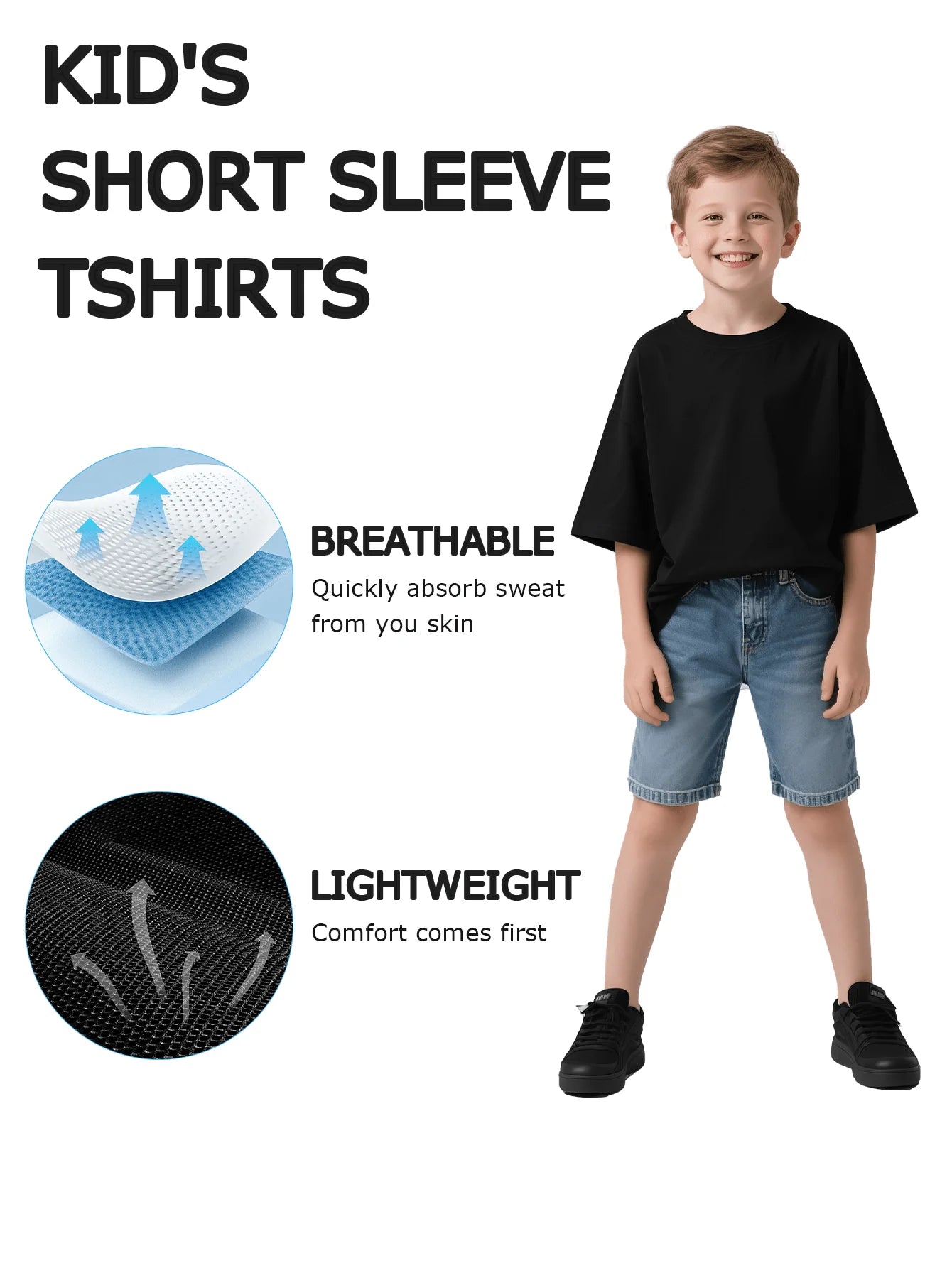 Clothing Honey Crew Cotton T Shirt Bee Print Kids Tee