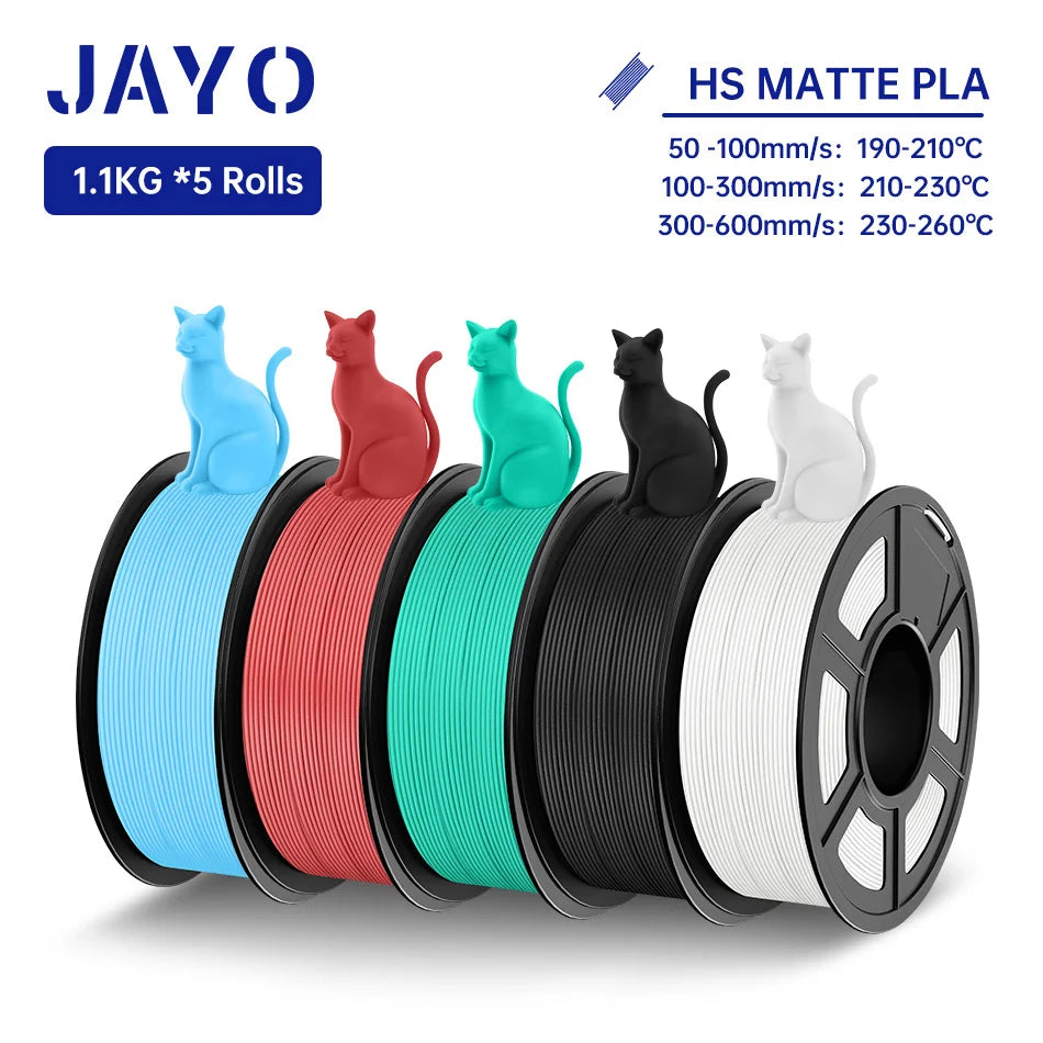 JAYO High Speed Matte PLA Filament For 3D Printing Pro
