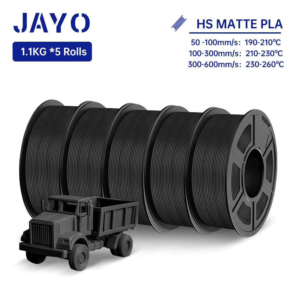 JAYO High Speed Matte PLA Filament For 3D Printing Pro