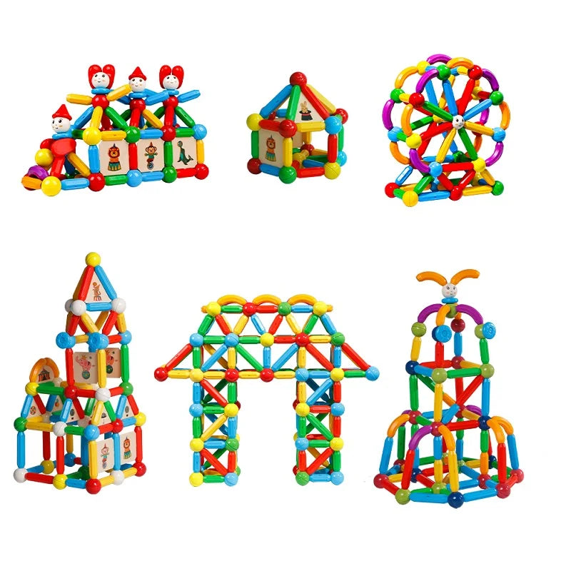 Romboss Magnetic DIY Construction Kit For Kids Montessori