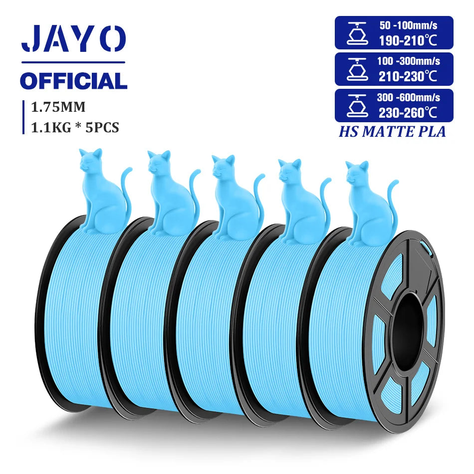 JAYO PLA Matte High Speed 3D Printer Filament Classic