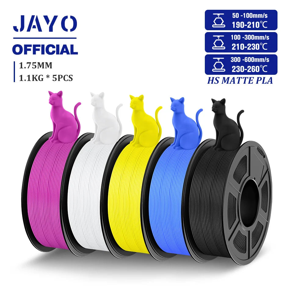 JAYO PLA Matte High Speed 3D Printer Filament Classic