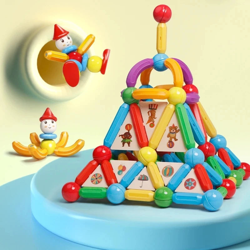 Romboss Magnetic DIY Construction Kit For Kids Montessori