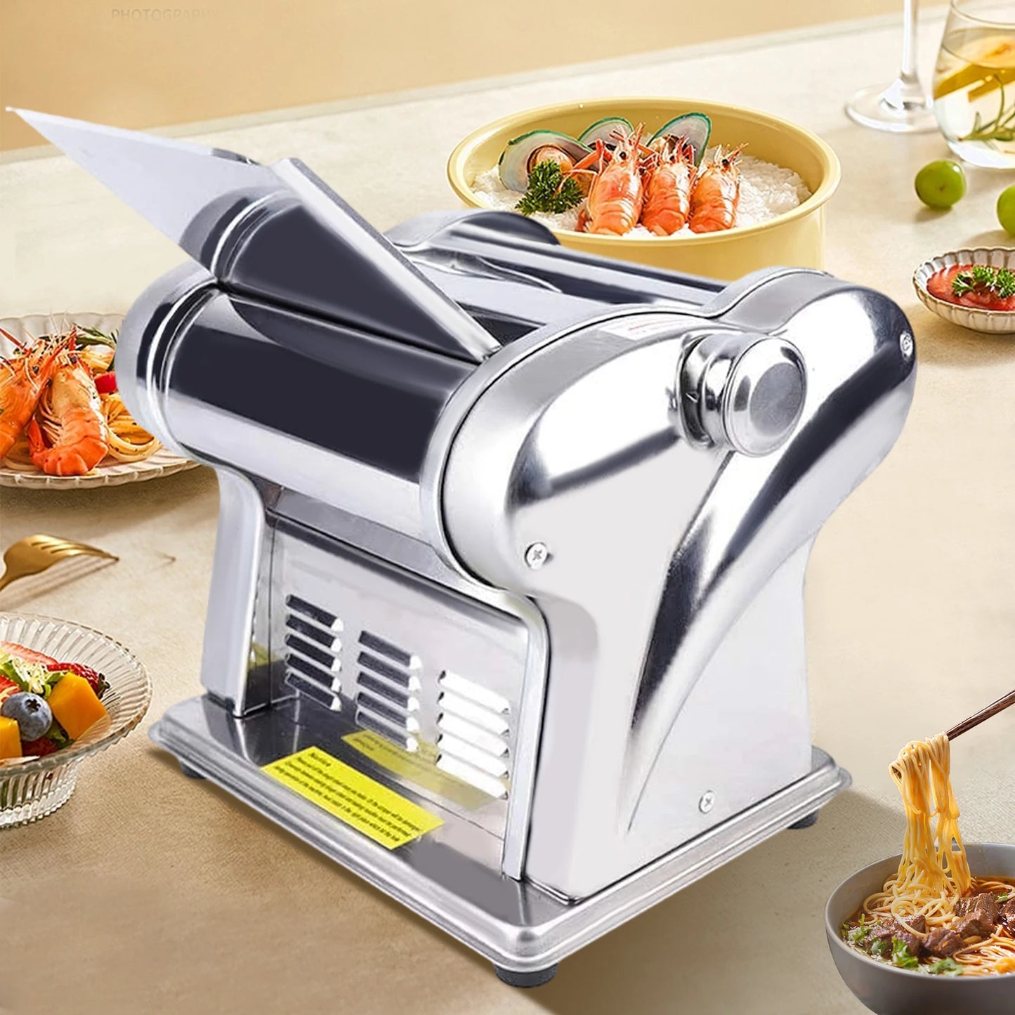 Hign-Concerned 135W Automatic Noodle Maker Pasta Machine