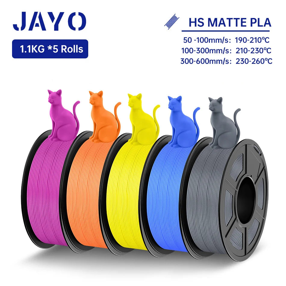 JAYO High Speed Matte PLA Filament For 3D Printing Pro