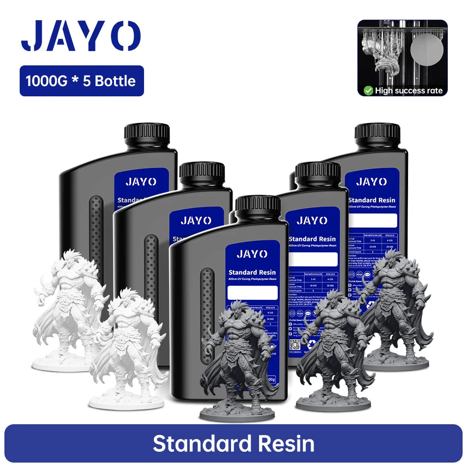 JAYO Standard Plus Toughness Resin for LCD 3D Printing