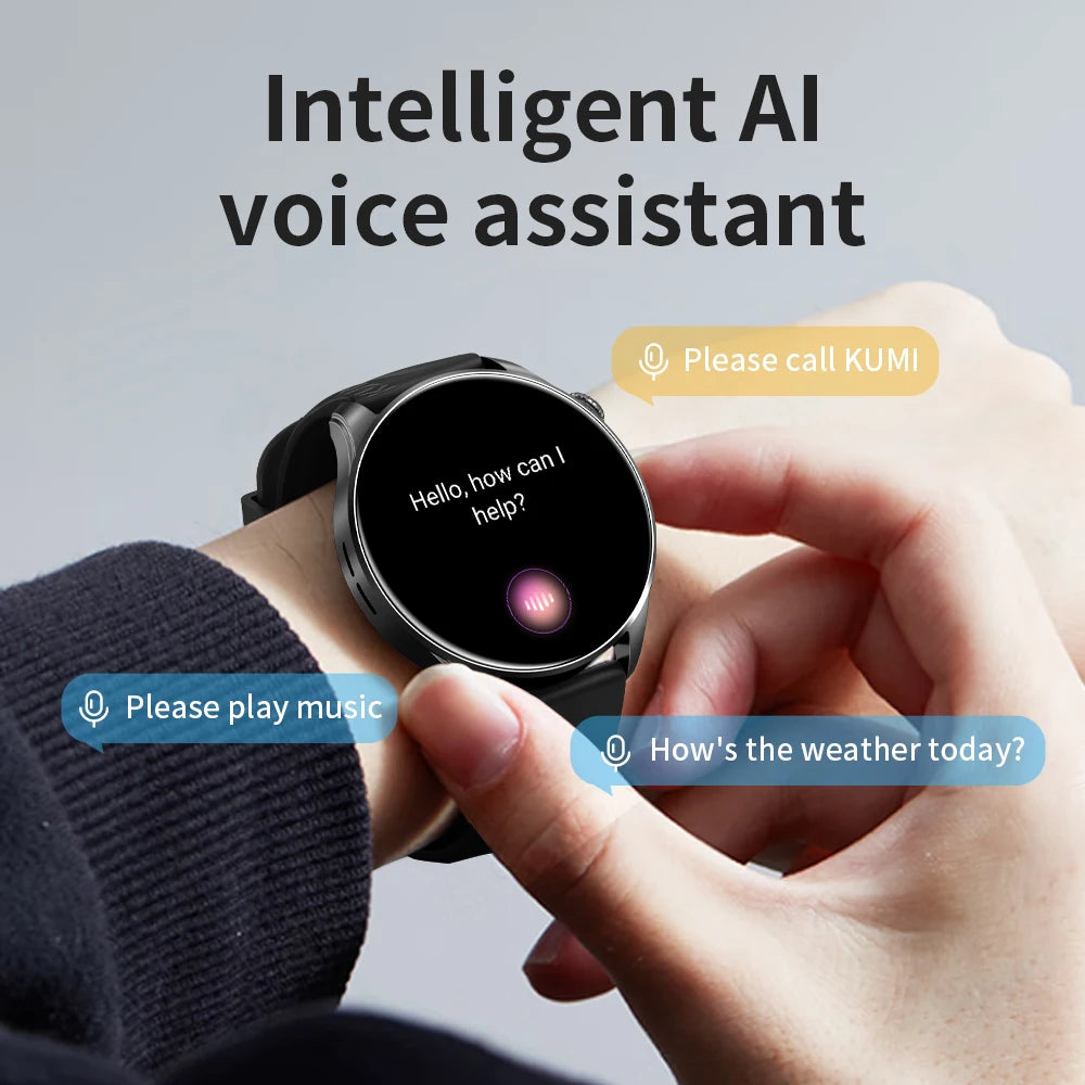 Kumi GW3 Pro Smartwatch IP68 Bluetooth 5.2 Heart Rate