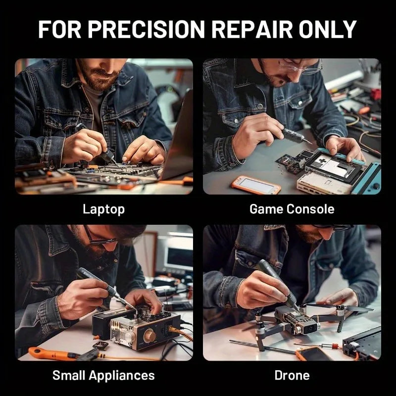 JAKEMY 180In1 Precision Cordless Screwdriver Set With Bits