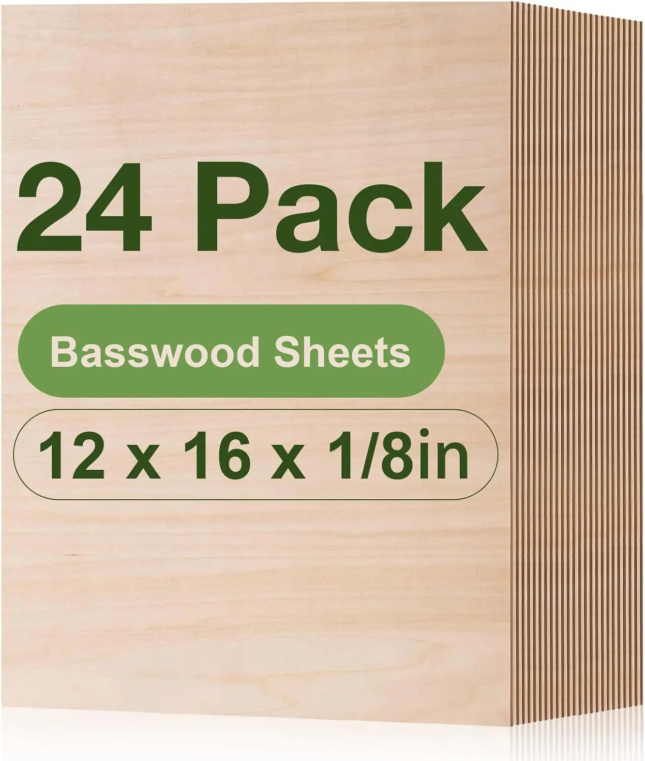 Robotime Basswood Sheets Pack Plywood For Laser Cutting
