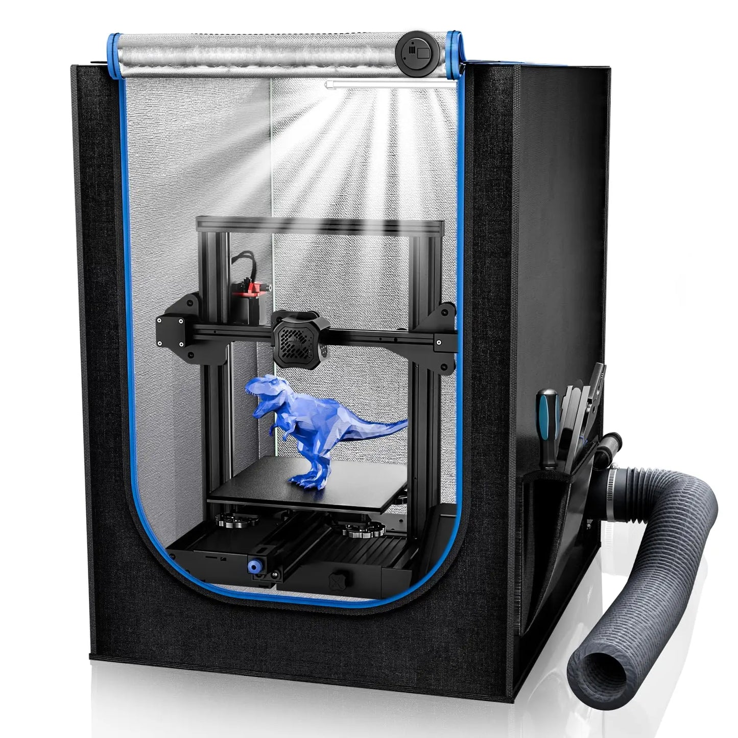 YOOPAI 3D Printer Enclosure With LED Thermo Hygrometer