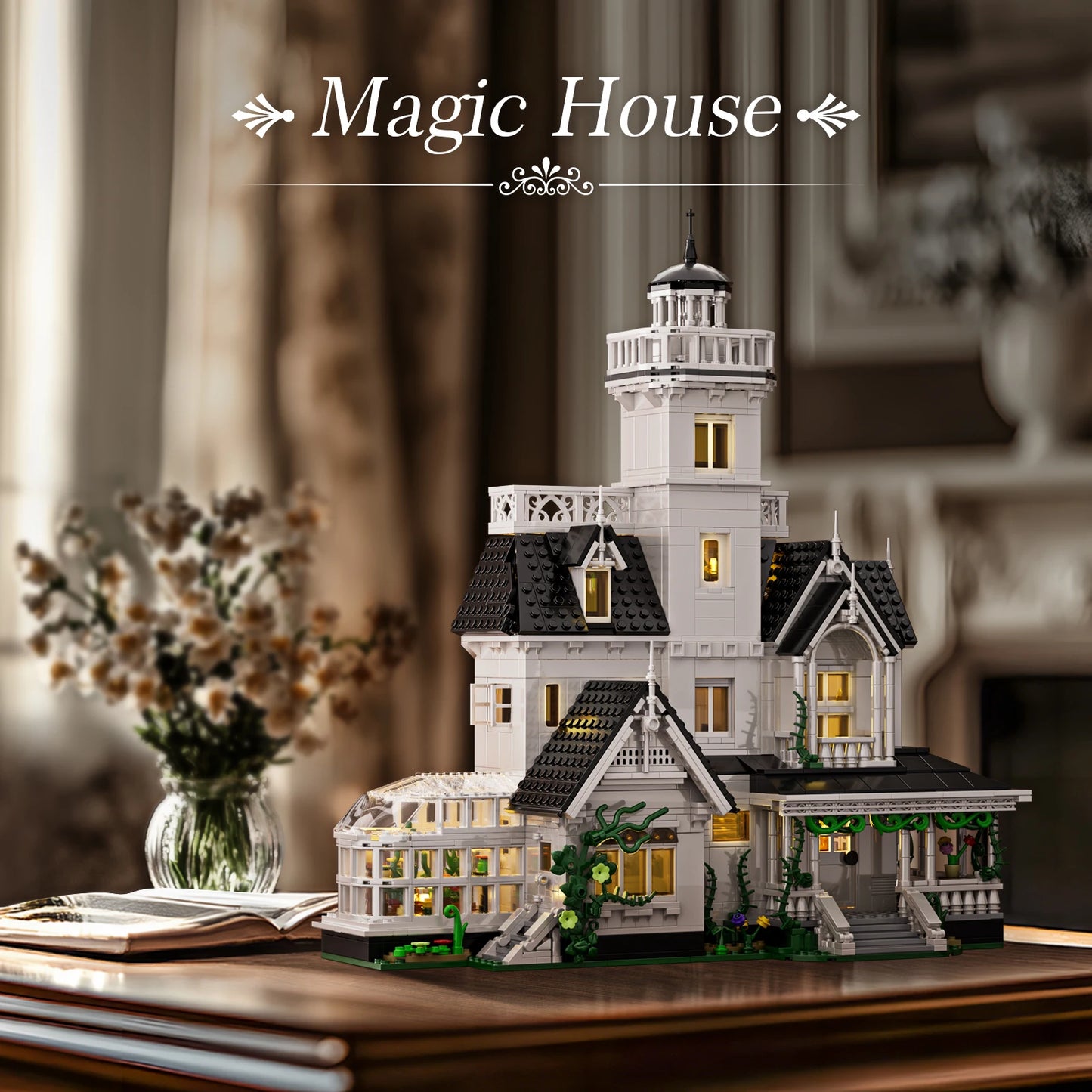 Owens Magic House Building Blocks Set Architecture Kit