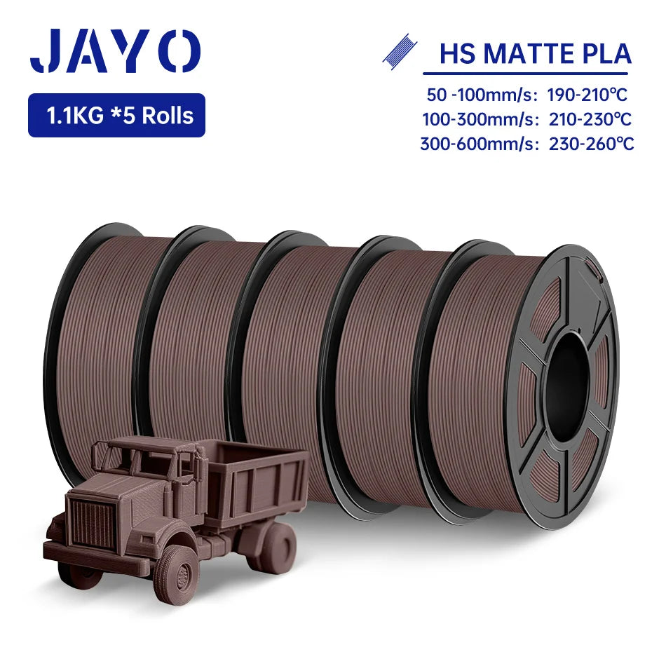 JAYO High Speed Matte PLA Filament For 3D Printing Pro