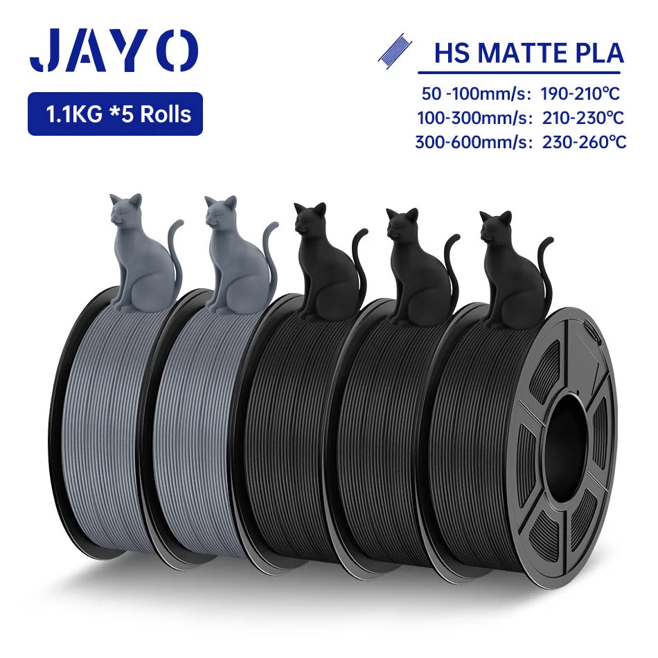 JAYO High Speed Matte PLA Filament For 3D Printing Pro