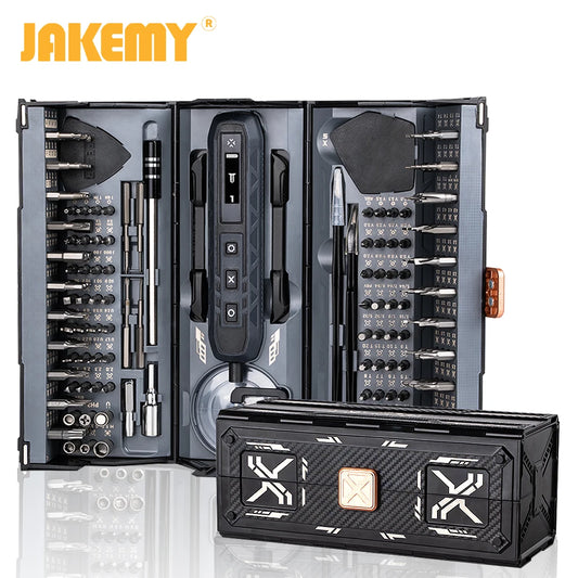 JAKEMY 180In1 Precision Cordless Screwdriver Set With Bits