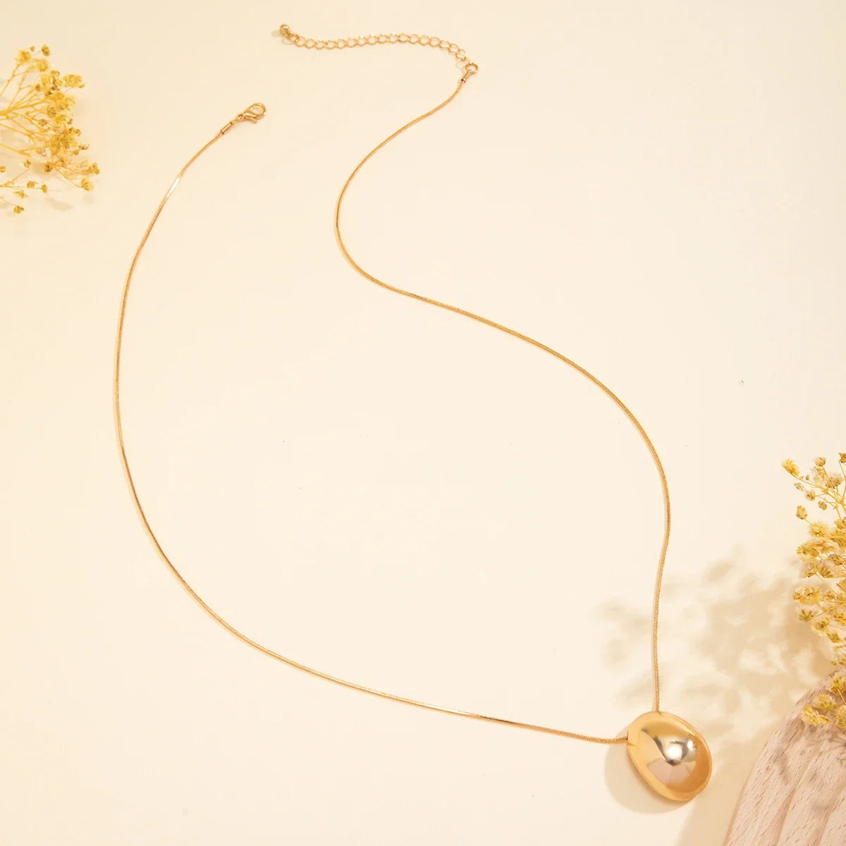 SHIXINCN Long Snake Chain Pendant Necklace For Women Gift