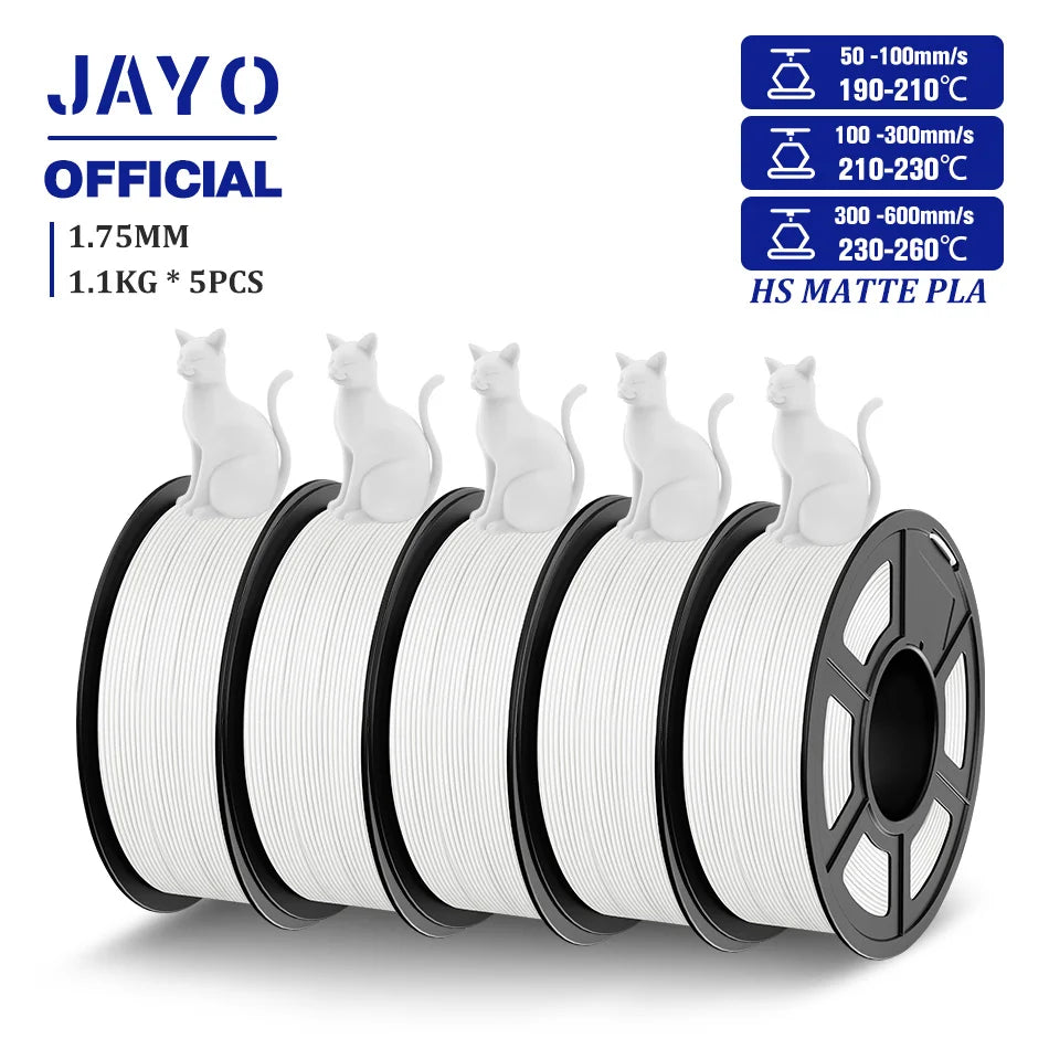 JAYO PLA Matte High Speed 3D Printer Filament Classic