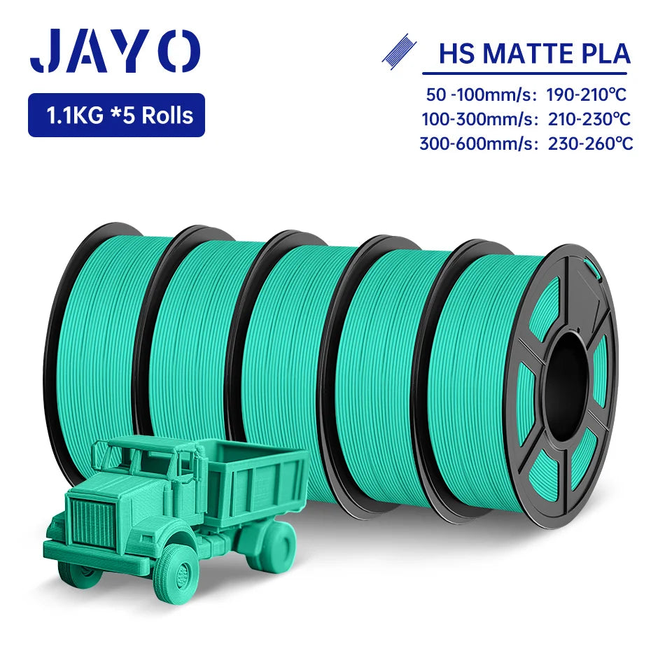 JAYO High Speed Matte PLA Filament For 3D Printing Pro