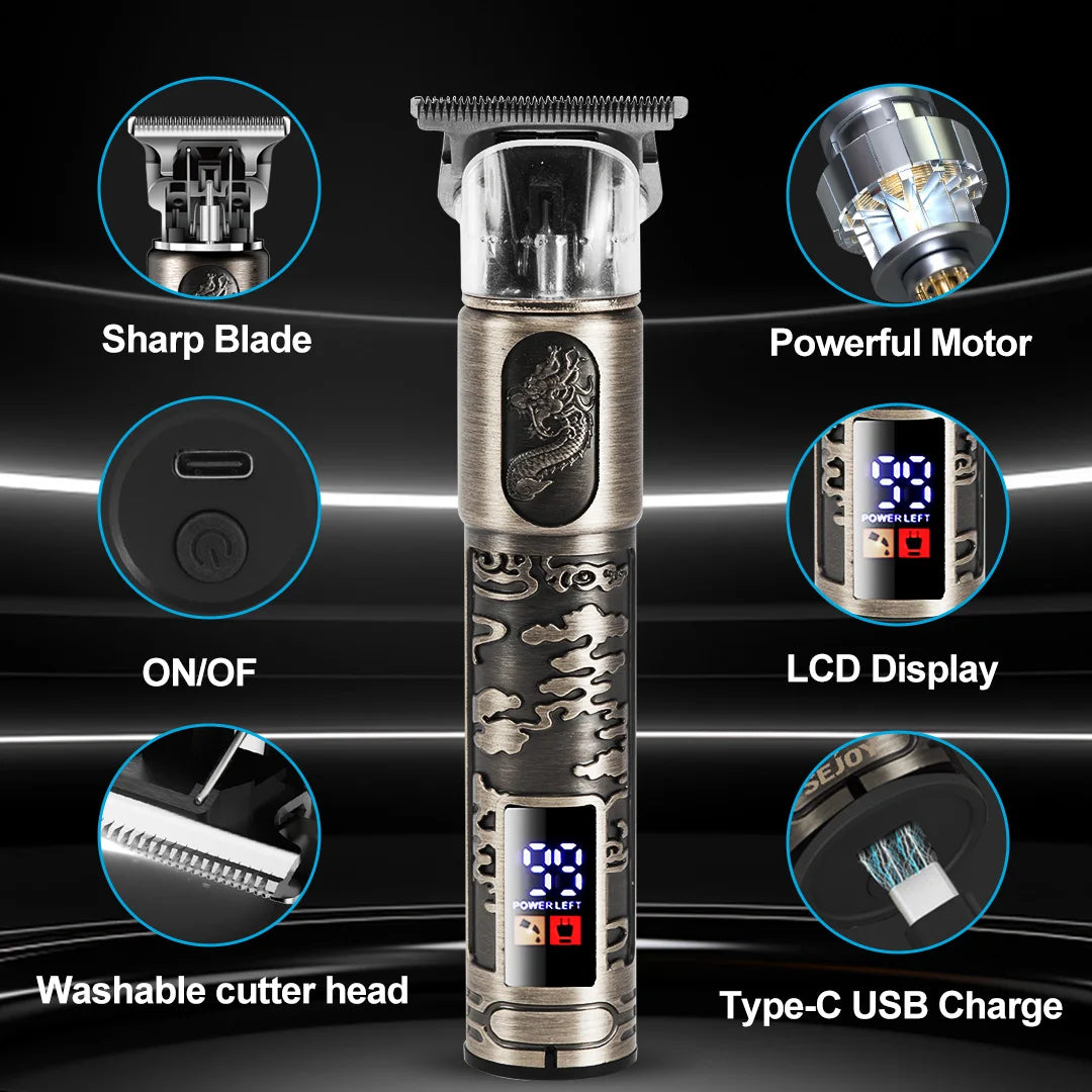 Sejoy Cordless Hair Clipper Kit For Men Professional