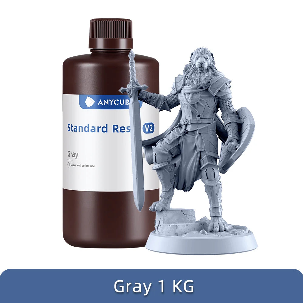 Anycubic 405nm UV Resin Standard V2 For Photon 3D Printer