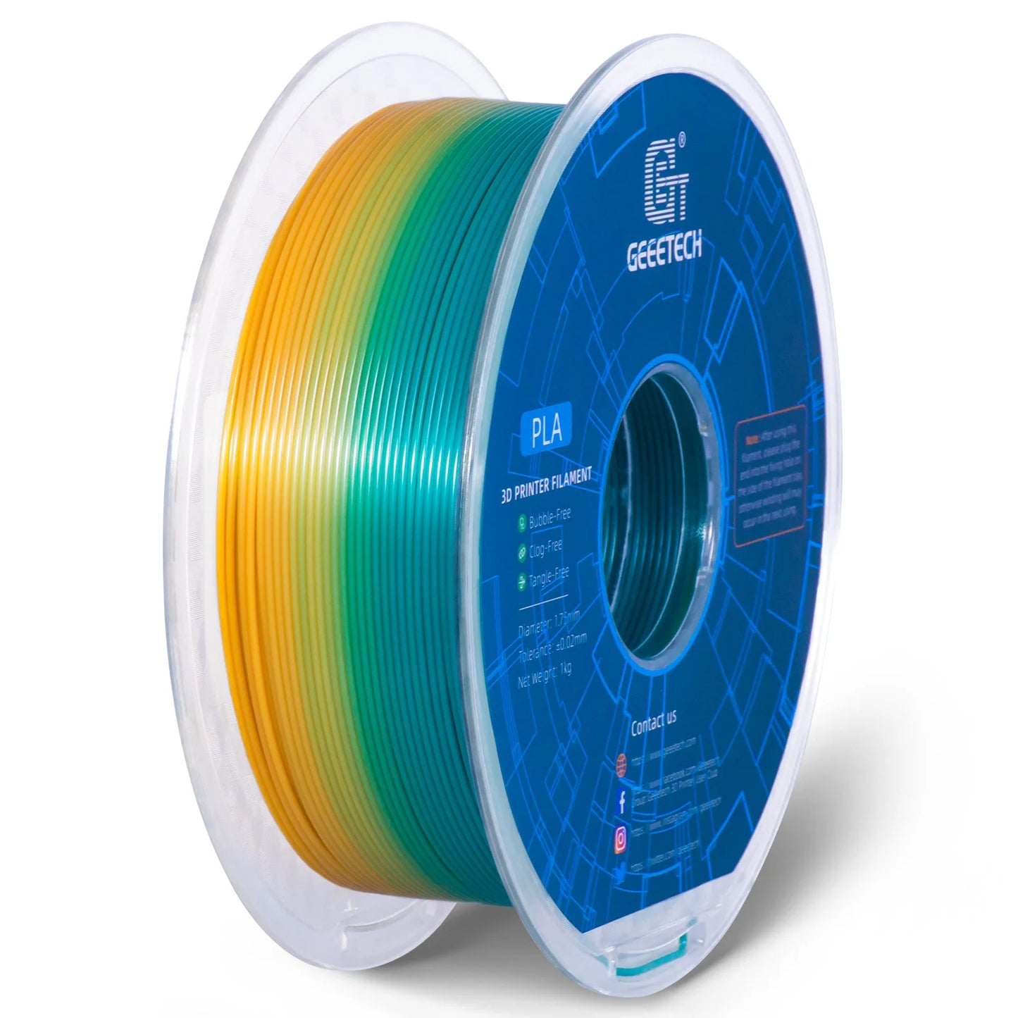 Geeetech Standard PLA Filament for 3D Printing Enthusiasts