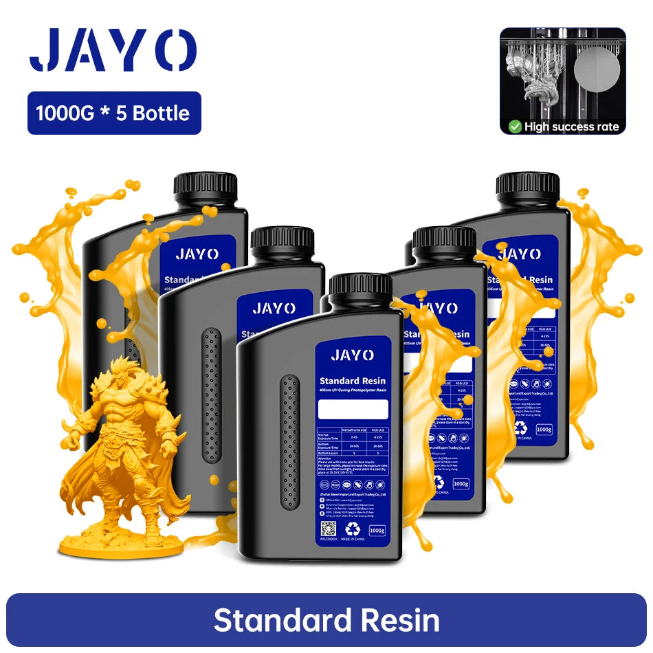 JAYO Standard Plus Toughness Resin for LCD 3D Printing