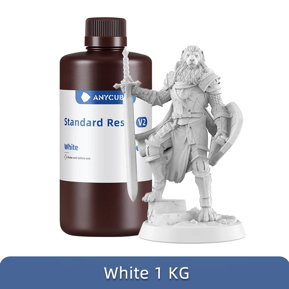Anycubic 405nm UV Resin Standard V2 For Photon 3D Printer