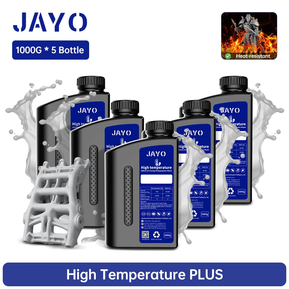 JAYO Standard Plus Toughness Resin for LCD 3D Printing