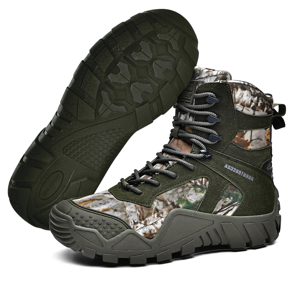 Louis Kadhrcn Mens Waterproof Hiking Boots For All Terrain