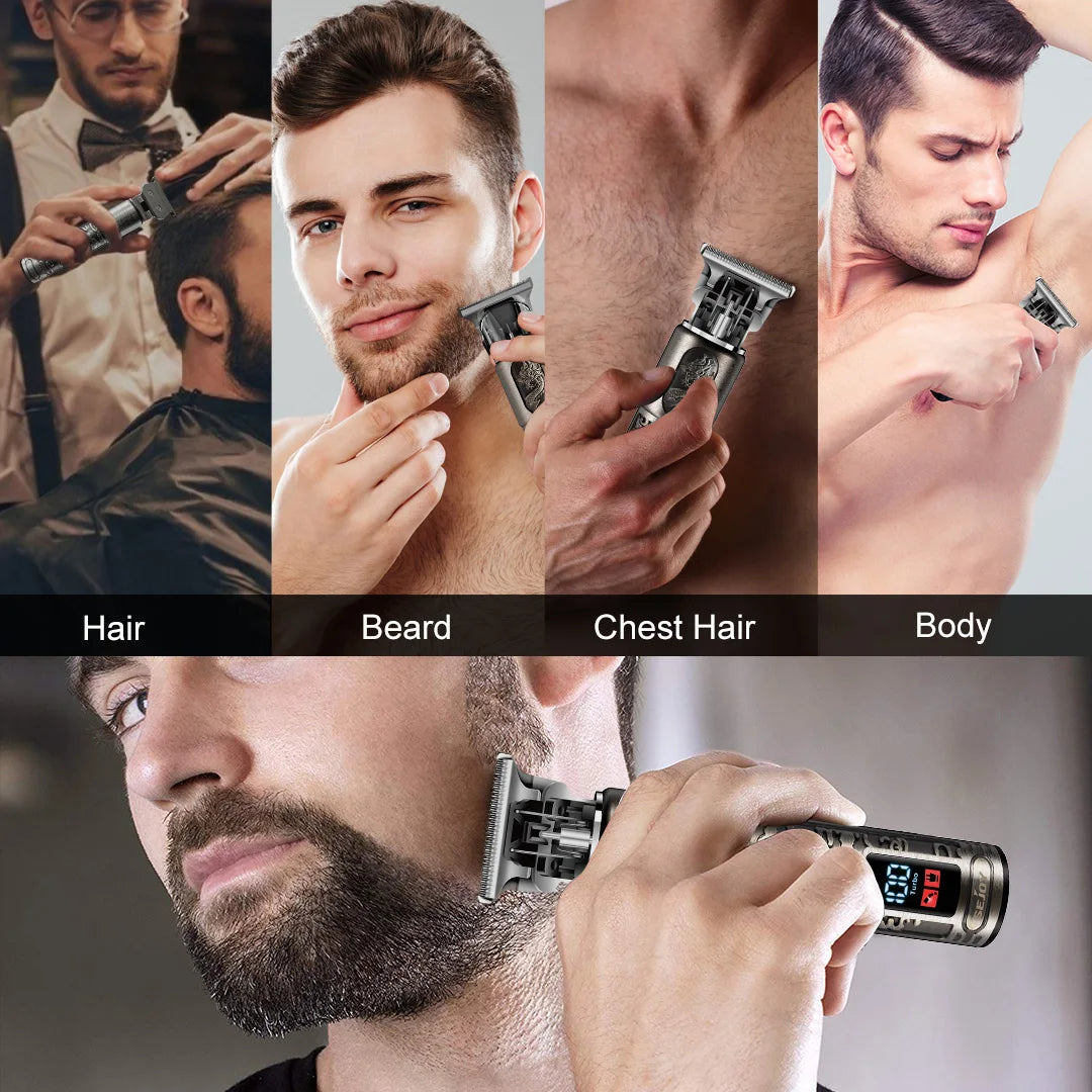 Sejoy Cordless Hair Clipper Kit For Men Professional