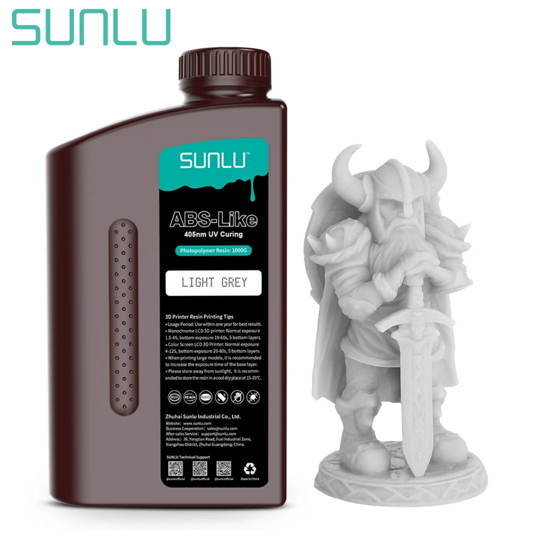SUNLU ABS Like Low Odor 405nm UV Resin For SLA DLP LCD