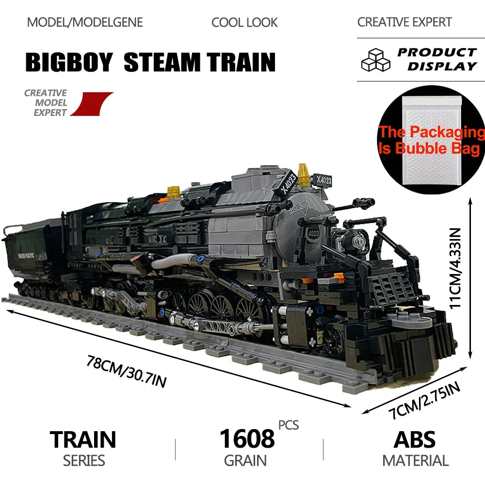 CN Guangdong Spring Crocodile Locomotive Train Blocks Set