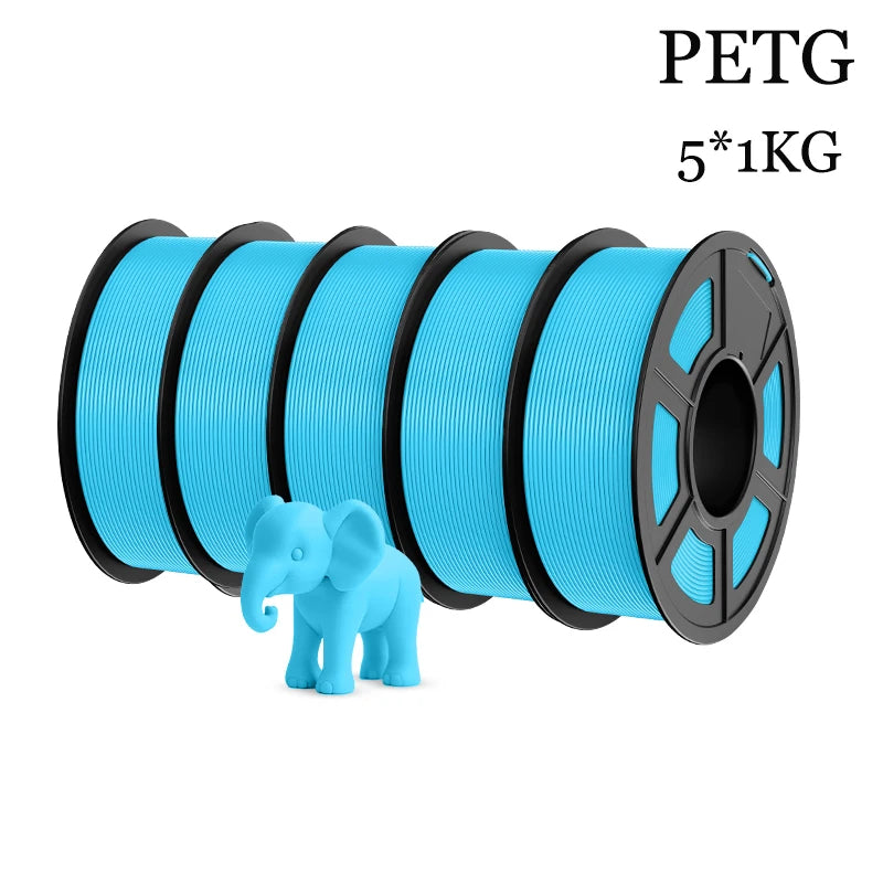 TECBEARS PETG Filament Set for 3D Printer Projects