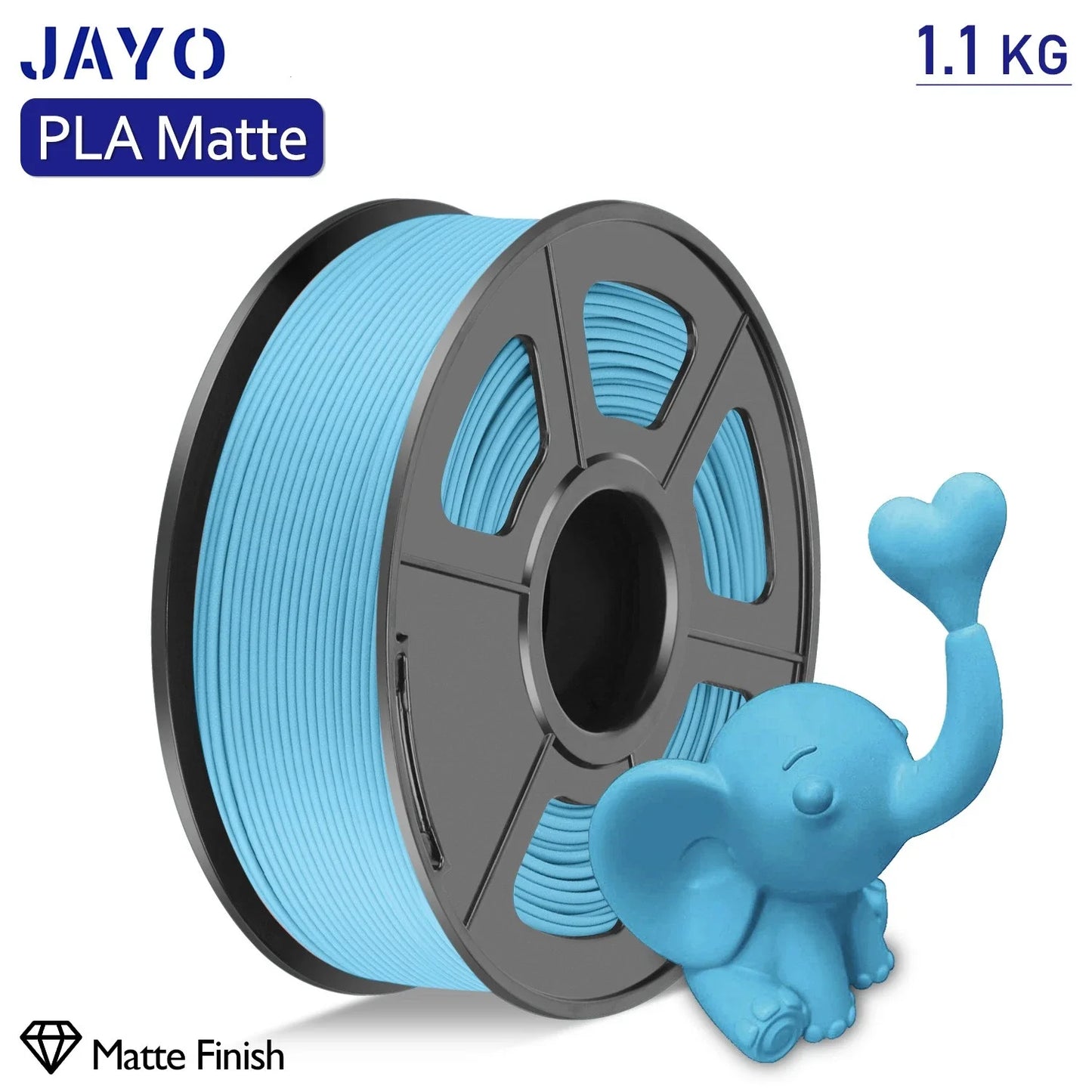 JAYO Matte PLA Filament For 3D Printing Superior Finish