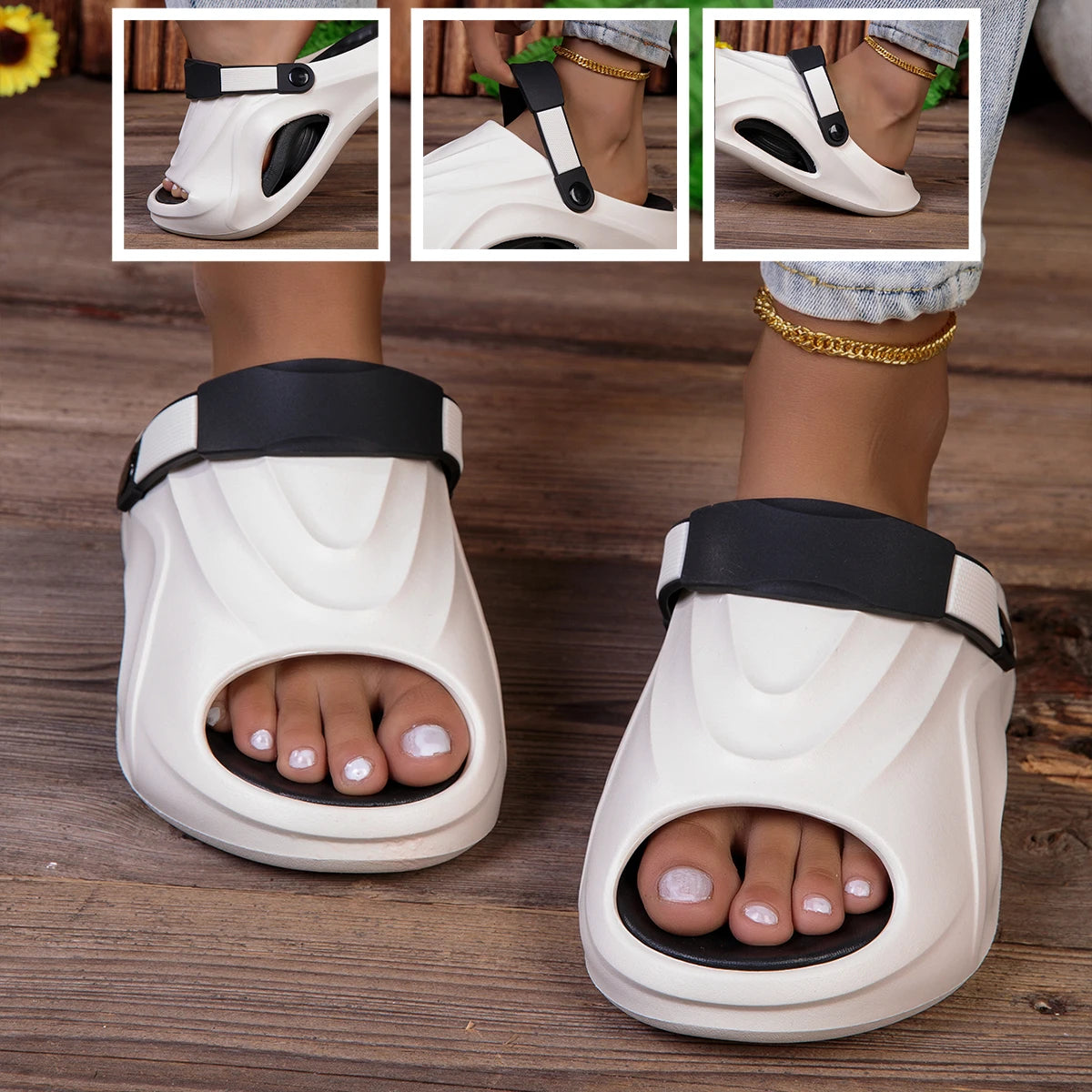 Summer Slip Resistant Women Sandals Casual Beach Slippers