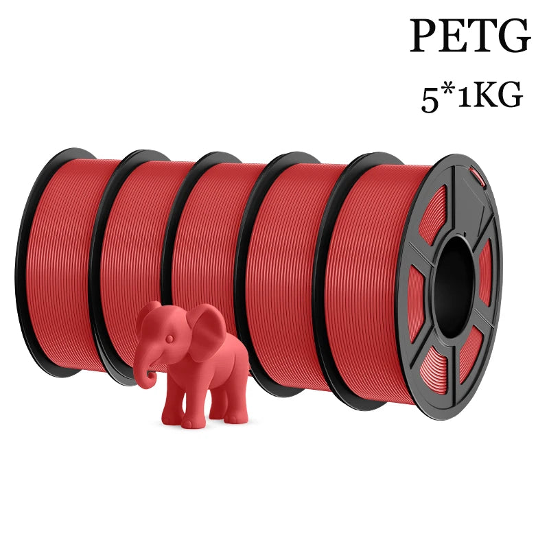 TECBEARS PETG Filament Set for 3D Printer Projects