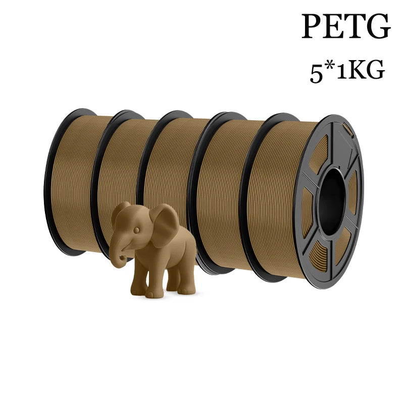 TECBEARS PETG Filament Set for 3D Printer Projects