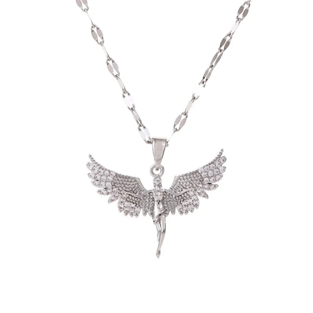 AUKYGGU Moon Necklace Dreamy Crescent Pendant Jewelry