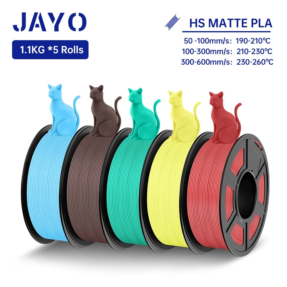 JAYO High Speed Matte PLA Filament For 3D Printing Pro