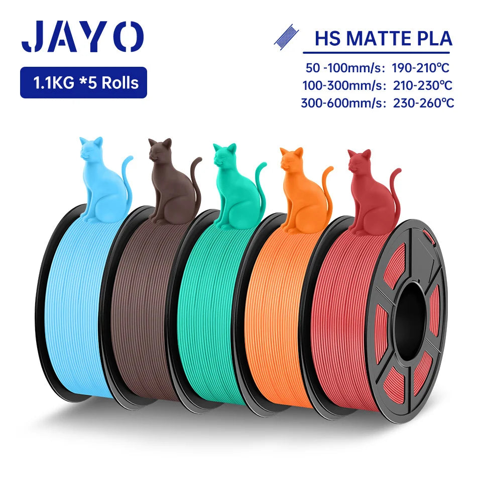 JAYO High Speed Matte PLA Filament For 3D Printing Pro