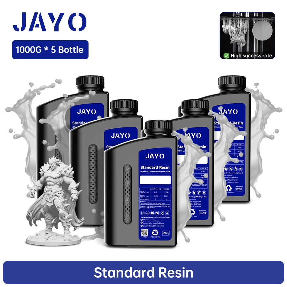 JAYO Standard Plus Toughness Resin for LCD 3D Printing