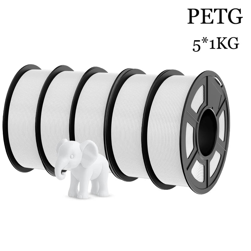 TECBEARS PETG Filament Set for 3D Printer Projects