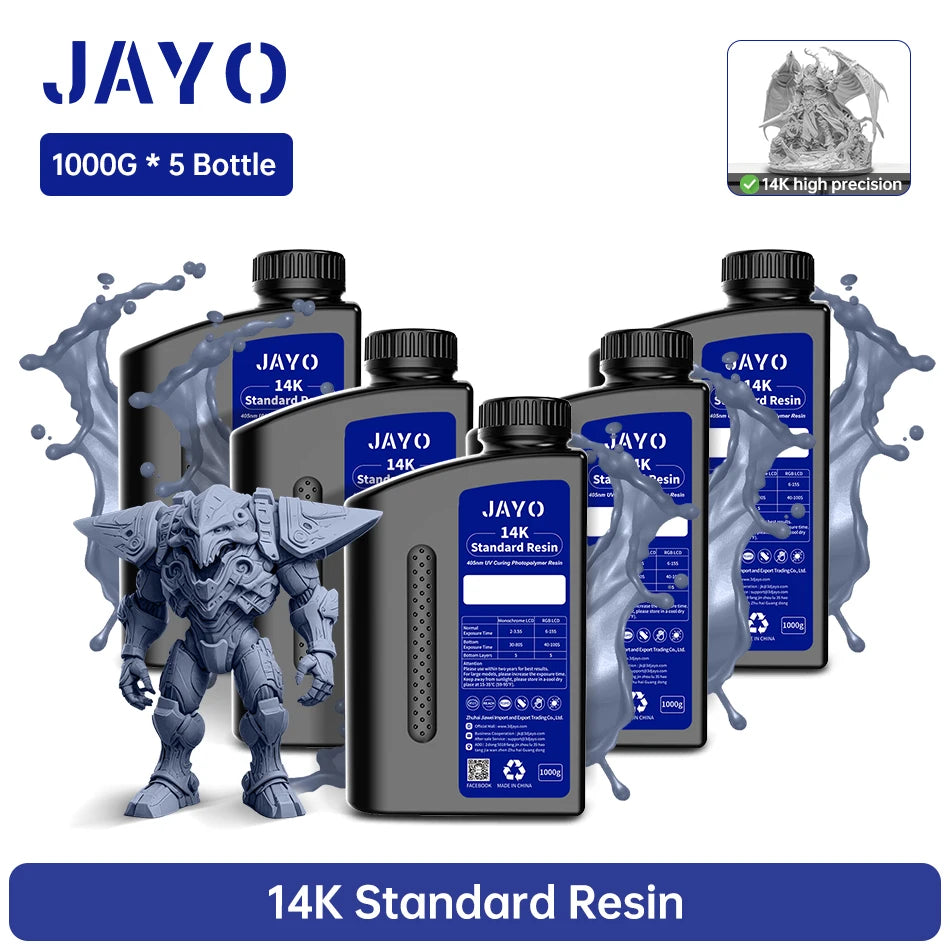 JAYO Standard Plus Toughness Resin for LCD 3D Printing