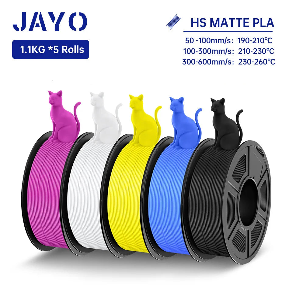 JAYO High Speed Matte PLA Filament For 3D Printing Pro