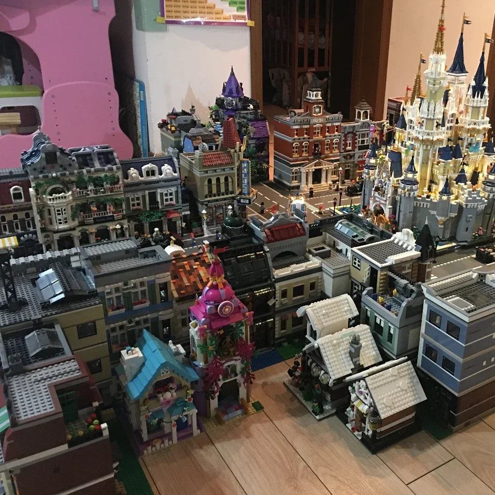 Guangdong TownHall TudorCorner BrickBank CafeCorner Blocks